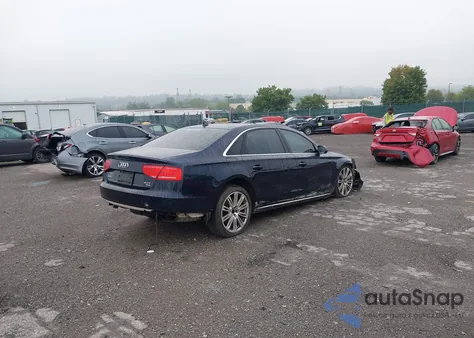 2014 Audi A8 L 4.0T из США, поврежденный, VIN WAUR2AFD5EN005719